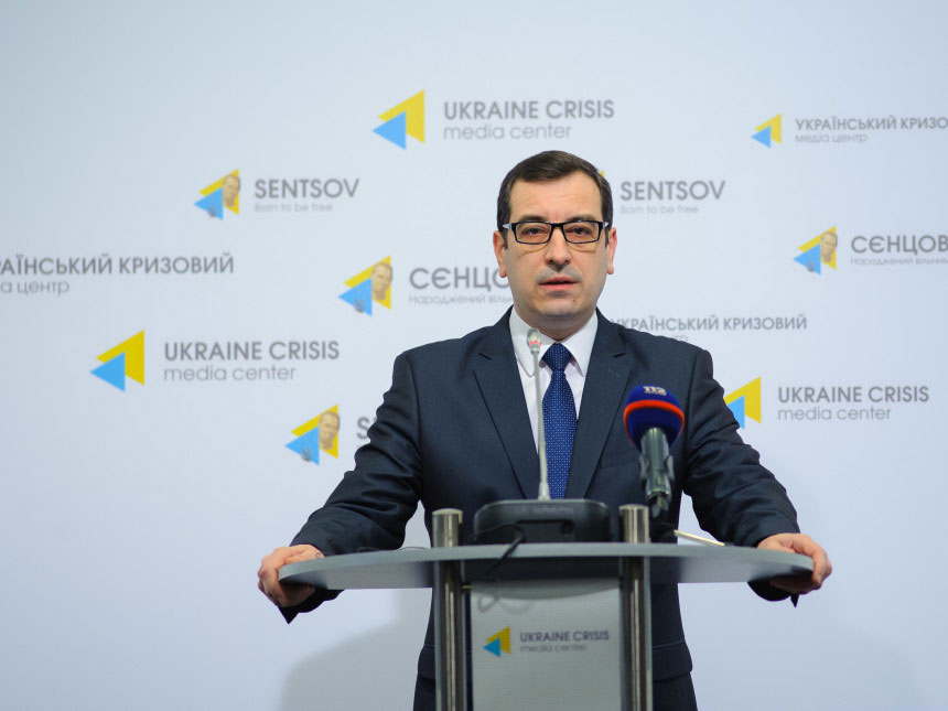 представитель Главного управления разведки Министерства обороны Украины Вадим Скибицкий представитель Главного управления разведки Министерства обороны Украины Вадим Скибицкий